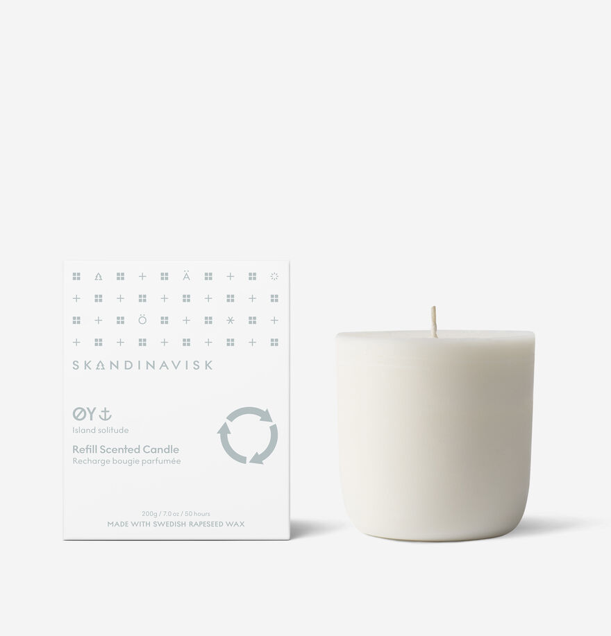 Shop Scented Candle, designed to leave a lighter footprint