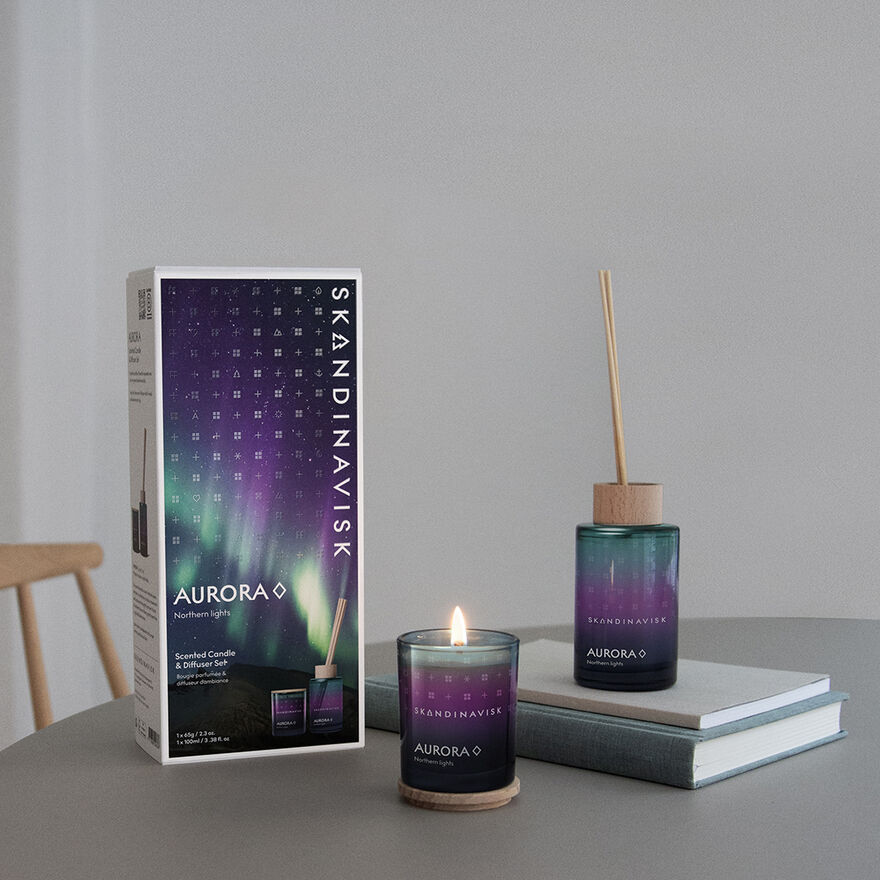 AURORA Scented Candle & Diffuser Set - photo 3 | Skandinavisk