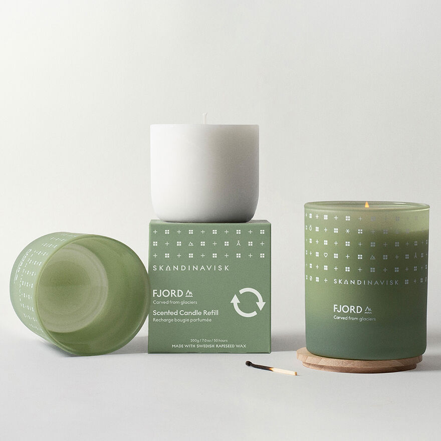 FJORD Scented Candle & Refill Duo image number 4