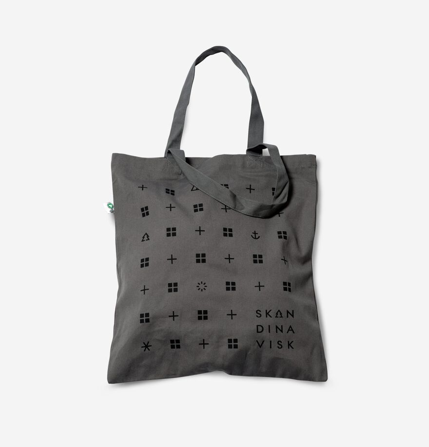 Organic Tote, Dark Grey image number 0