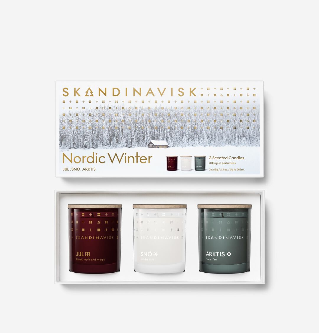 SKANDINAVISK Hibernate ミニキャンドル 3種セット Skandinavisk