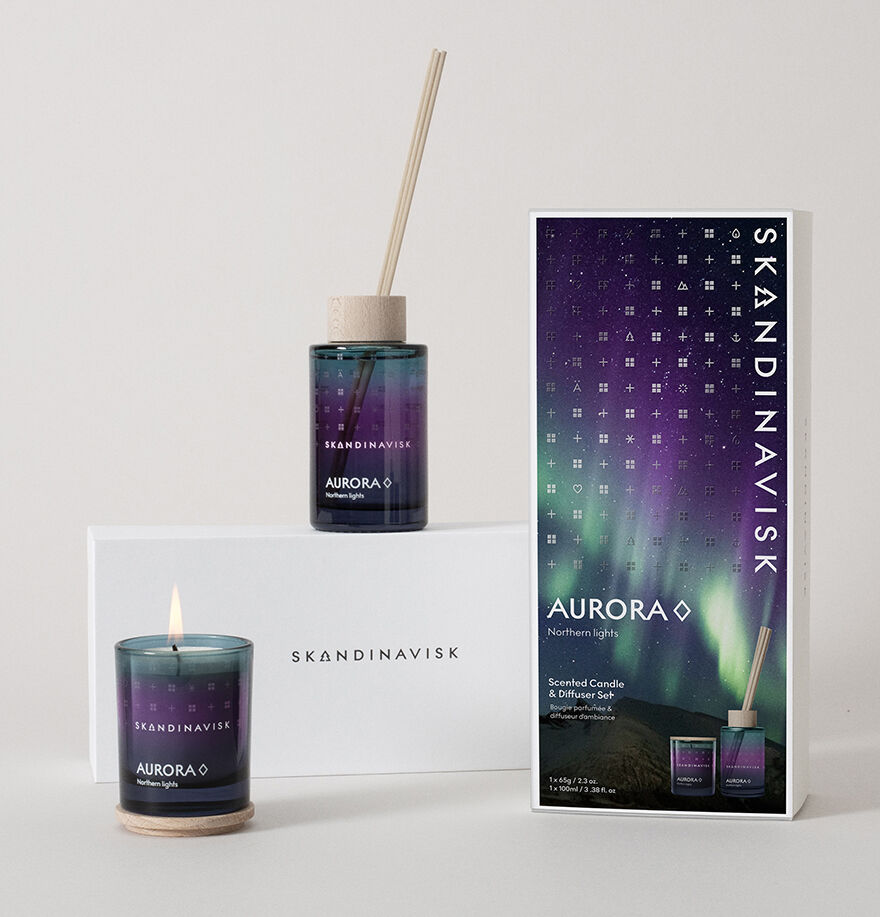 AURORA Scented Candle & Diffuser Set - photo 2 | Skandinavisk