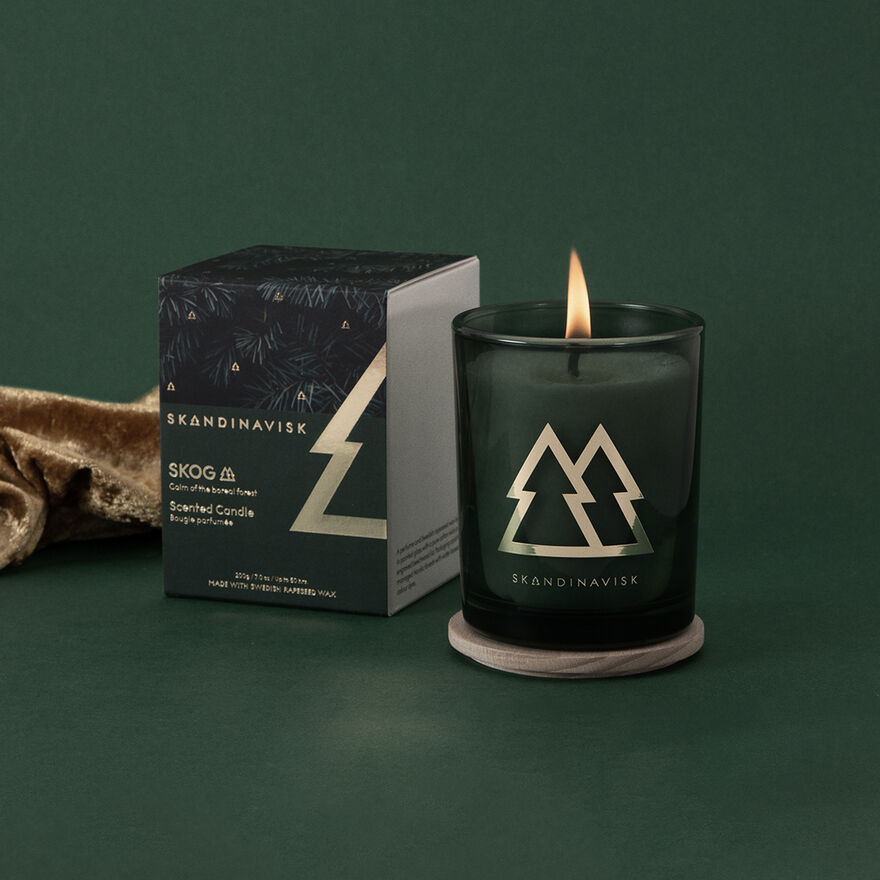 SKOG Gold 200g Scented Candle - photo 3 | Skandinavisk