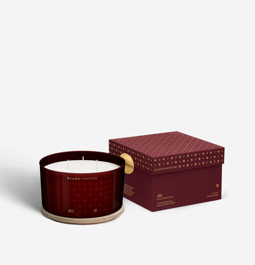 JUL 3-Wick Scented Vase Candle