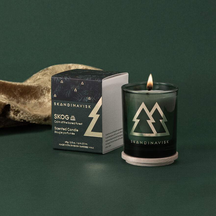 SKOG Gold 65g Scented Candle - photo 3 | Skandinavisk