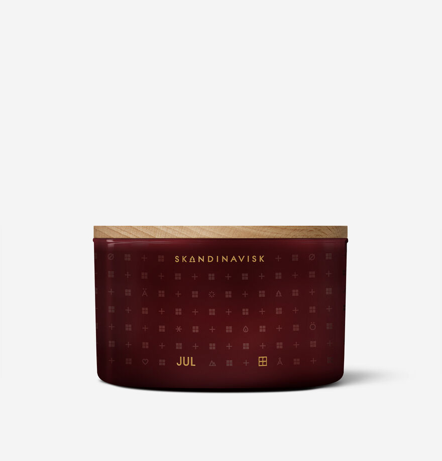 JUL 3-Wick Scented Vase Candle image number 2