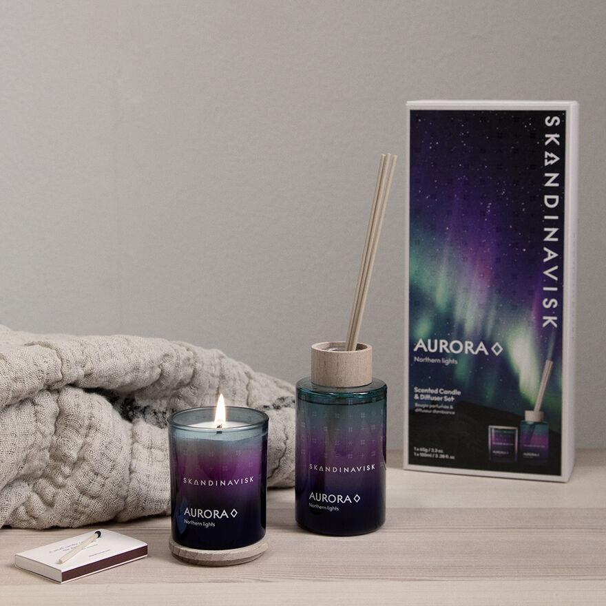 AURORA Scented Candle & Diffuser Set - photo 4 | Skandinavisk