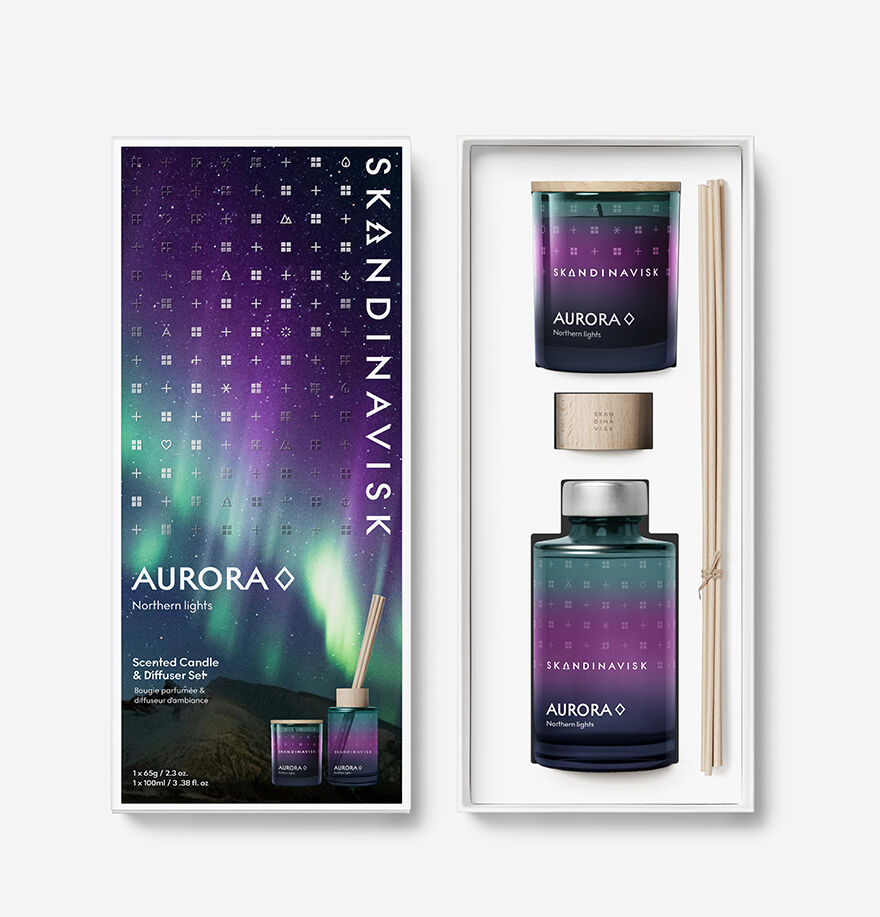 AURORA Scented Candle & Diffuser Set - photo 0 | Skandinavisk