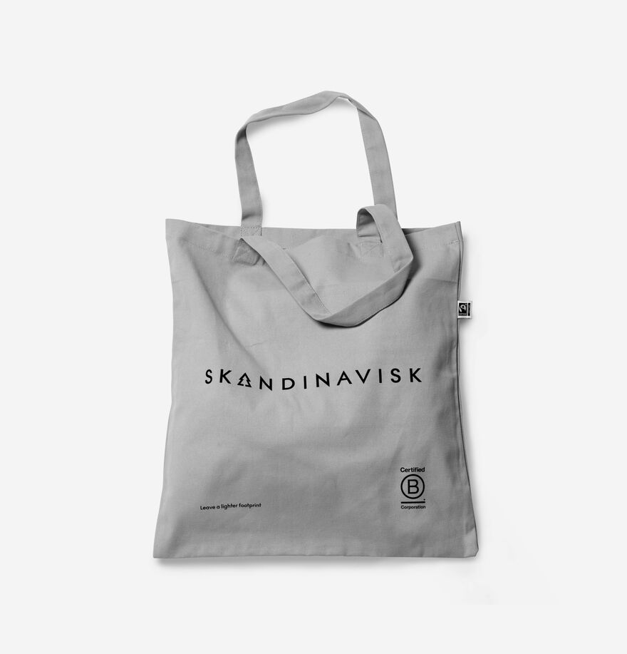 Organic Tote, Light Grey image number 1