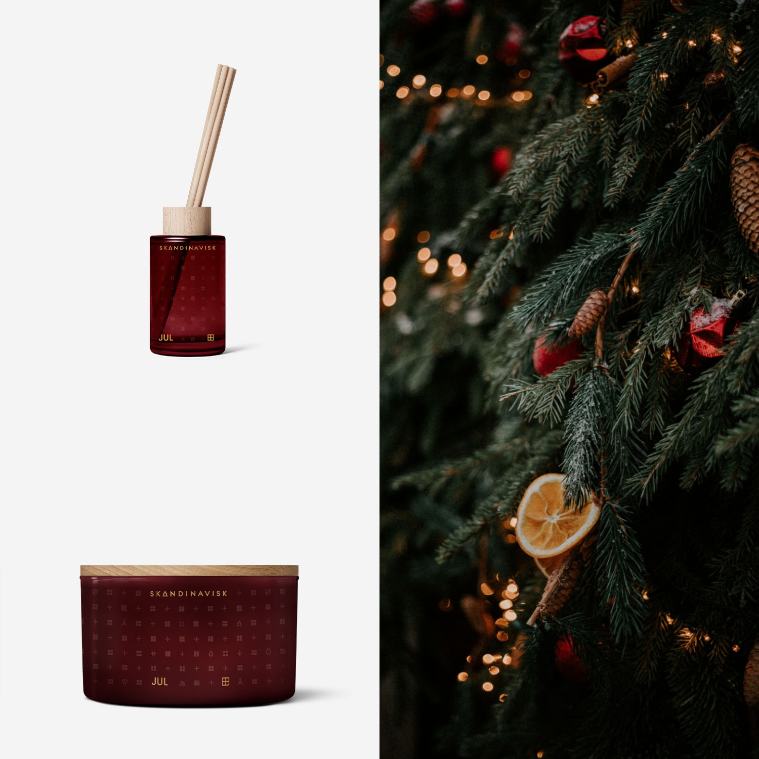 Christmas gift ideas - JUL home fragrance by SKANDINAVISK