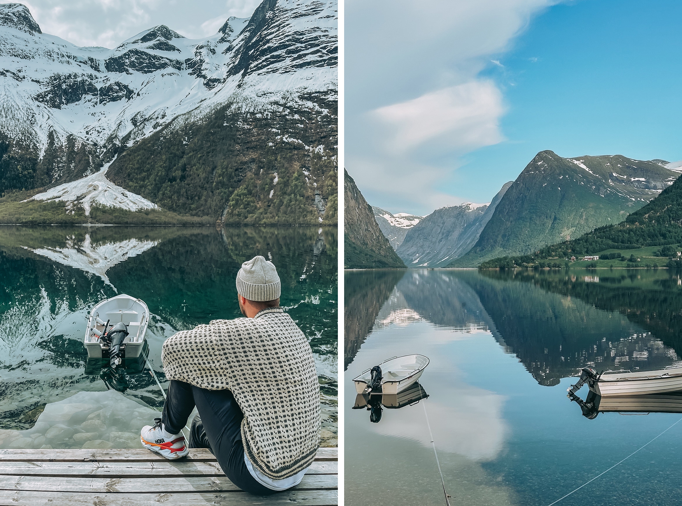 Boat day in the Norwegian fjords