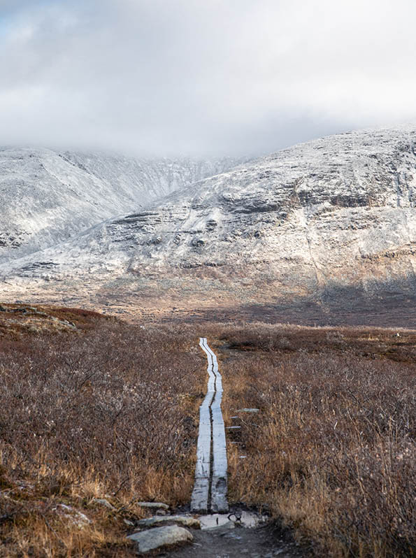 mountains in arctic