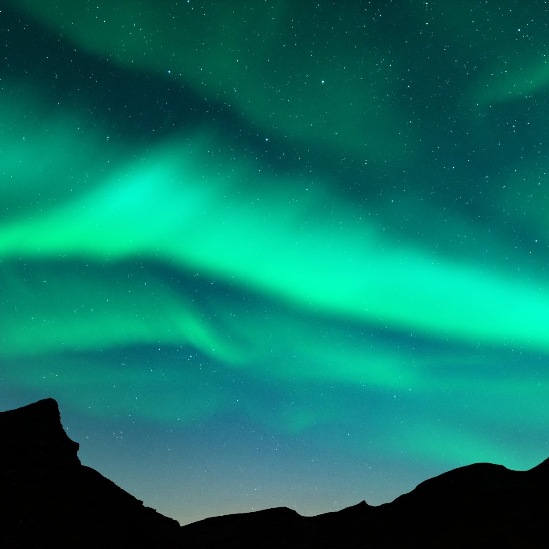 Northern Lights or aurora borealis